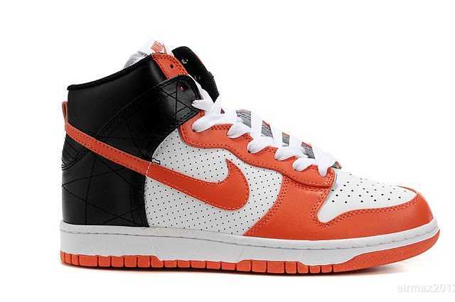 nike sb dunk high homme orange